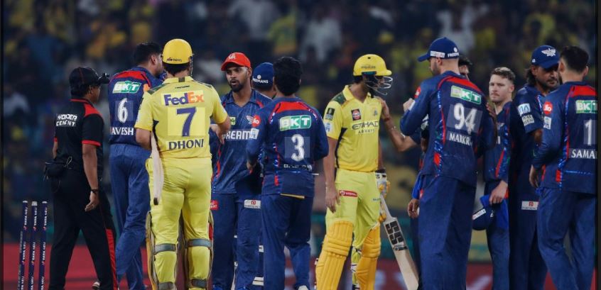Chennai Super Kings Vs Lucknow Super Giants Timeline