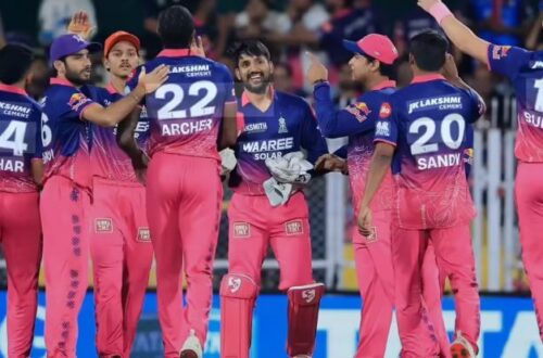 Mumbai Indians Vs Rajasthan Royals Timeline