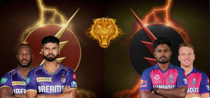 Kolkata Knight Riders Vs Rajasthan Royals Timeline