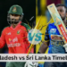 Bangladesh National Cricket Team Vs Sri Lanka National Cricket Team Stats