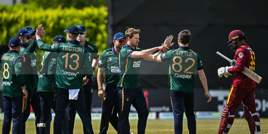 West Indies Cricket Team Vs Ireland Cricket Team Timeline
