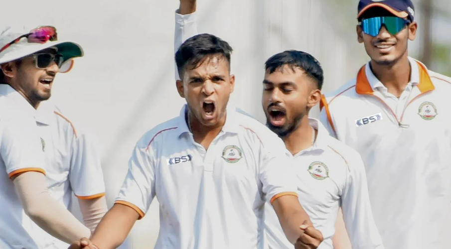 Vidarbha Cricket Team Vs Kerala Cricket Team Timeline