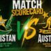 Pakistan National Cricket Team Vs Australian Men's Cricket Team Match Scorecard