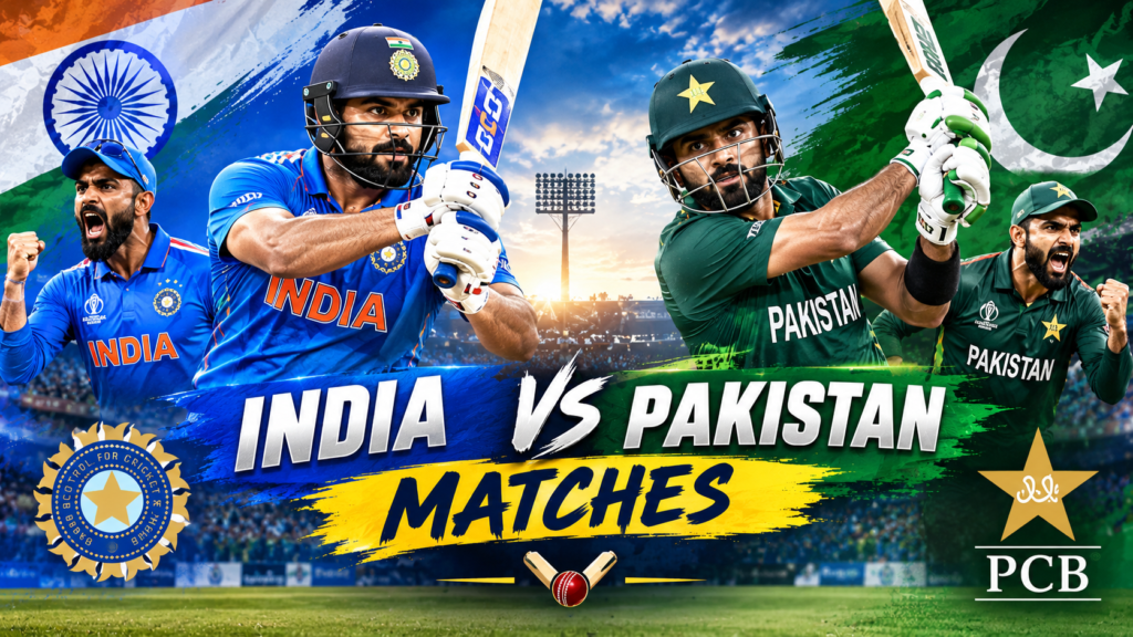India National Cricket Team Vs Pakistan National Cricket Team Matches